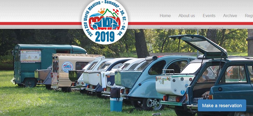 2CV World Meeting Croatia 2019: Join The Event!