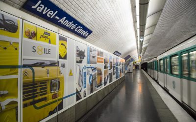 Paris Métro Line 10: New design of station “Javel – André Citroën” inaugurated