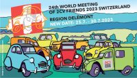 Optimism for the future – the 2CV community is strong: World Meeting 2023 in Switzerland, 2025 in Slovenia